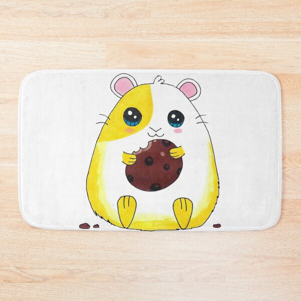 Item preview, Cute Yellow teddy rat with cookie designed and sold by CrownsStore.