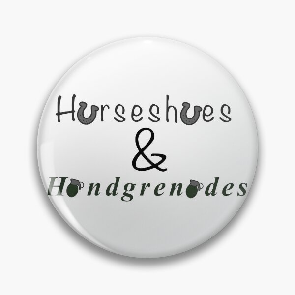 Item preview, Horseshoes & Hand Grenades designed and sold by SunflourParty.