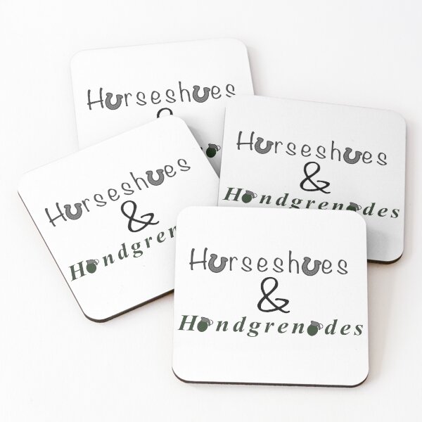 Item preview, Horseshoes & Hand Grenades designed and sold by SunflourParty.