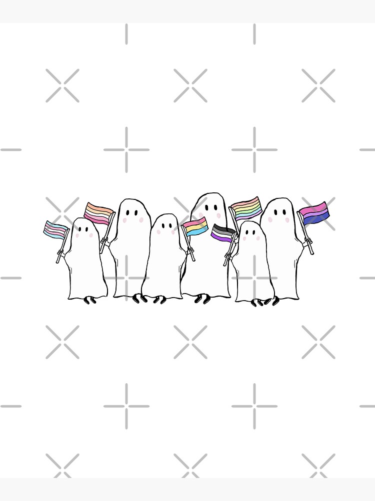 little gay ghost family Bag
