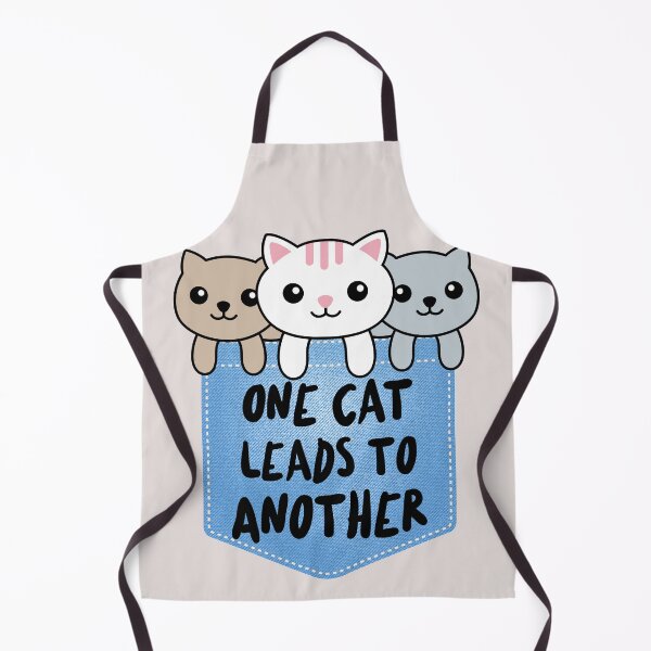 Item preview, One cat leads to another kawaii cat pocket designed and sold by GoodyLeo.