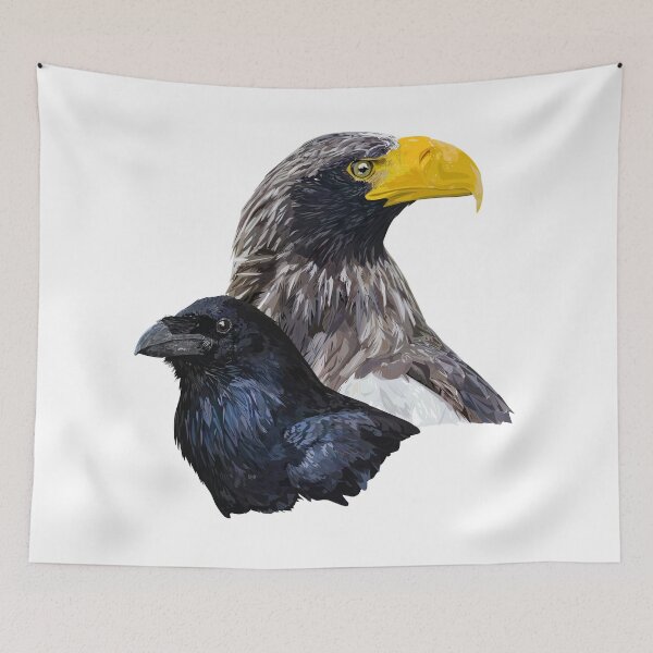 Item preview, Pigargo and crow designed and sold by obscurite.