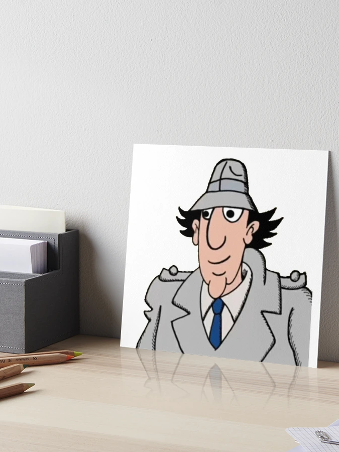 Inspector Gadget - Brown Bricks in Minecrap Metal Print for Sale by licuki