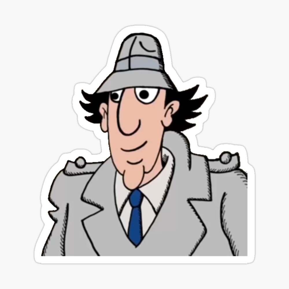 Inspector Gadget brown bricks Postcard for Sale by memelordKING