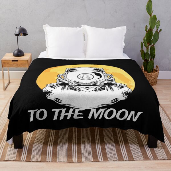 Item preview, Litecoin (LTC) To The Moon!  designed and sold by Bitcoin-Fashion.