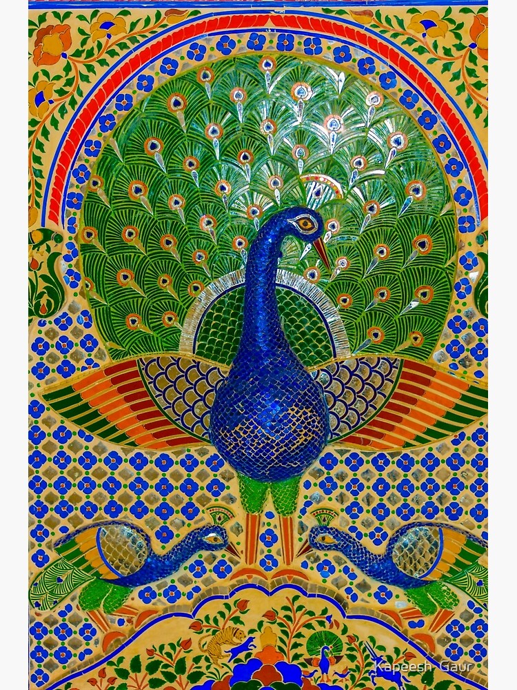 The peacock feather Poster