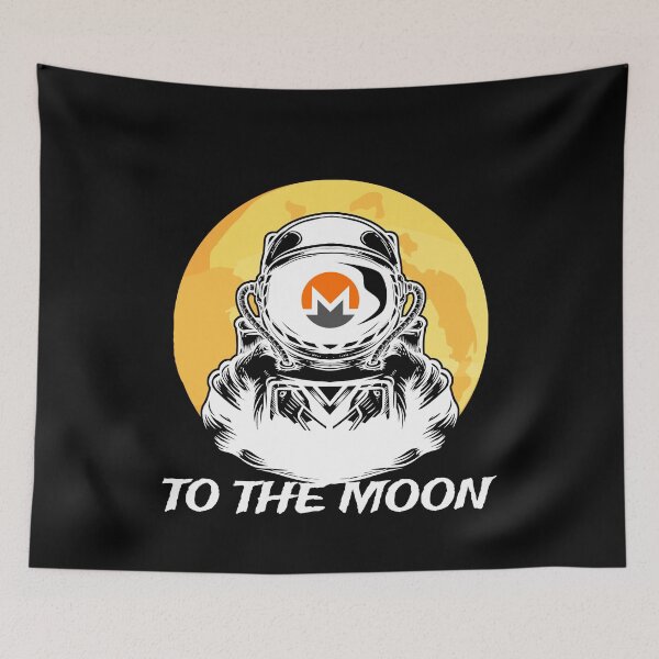 Item preview, Monero (XMR) To The Moon!  designed and sold by Bitcoin-Fashion.
