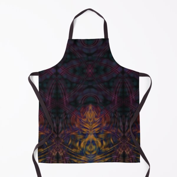 Item preview, Multidimensional Fire Plaid gradient striped flames gold red print pattern designed and sold by JaycraveDesigns.