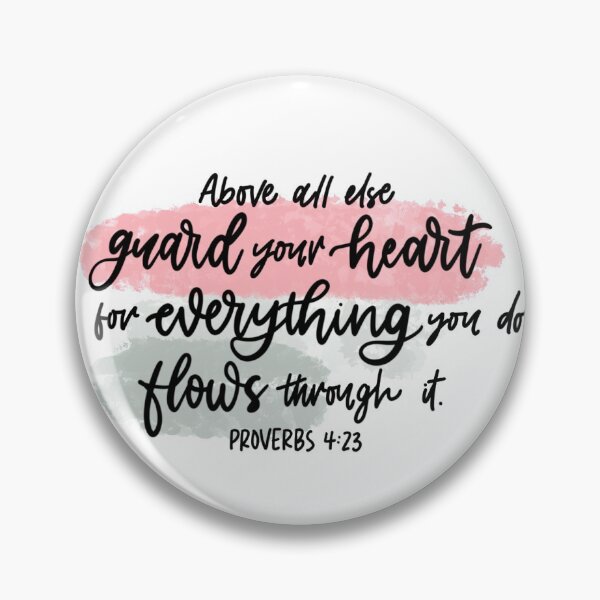 Item preview, Proverbs 4:23 designed and sold by LexisofRVAarts.