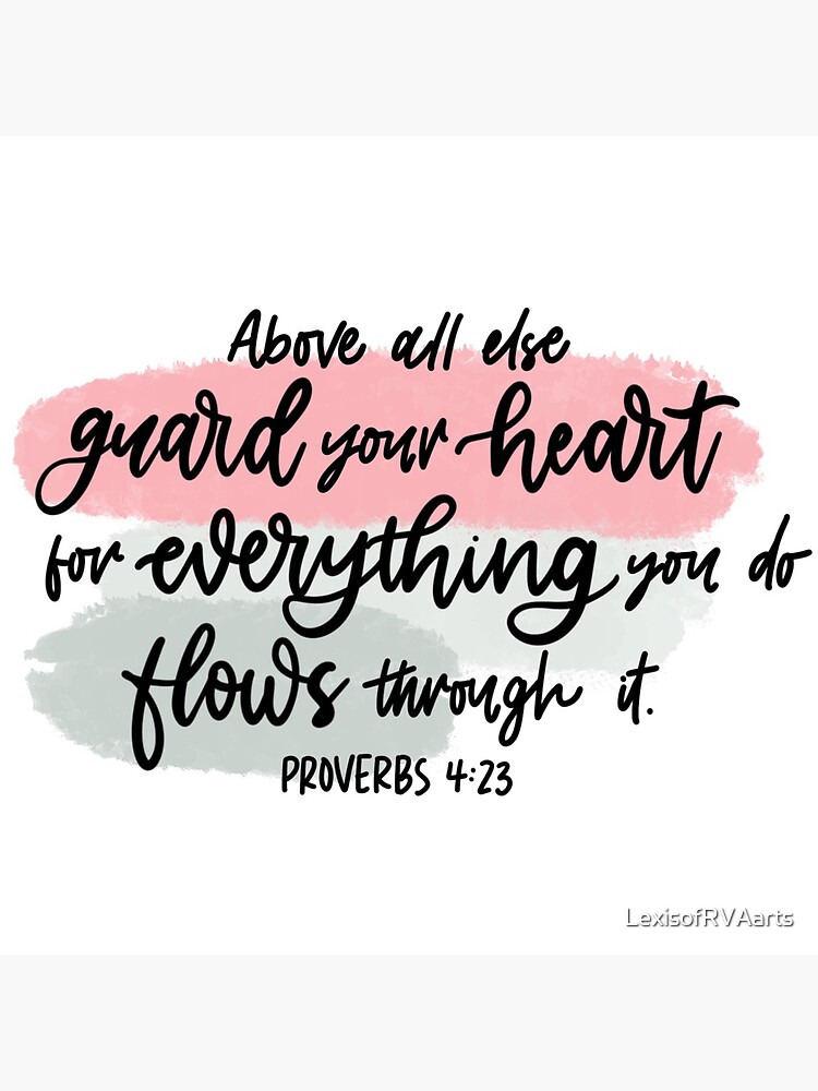 "Proverbs 423" Postcard for Sale by LexisofRVAarts Redbubble