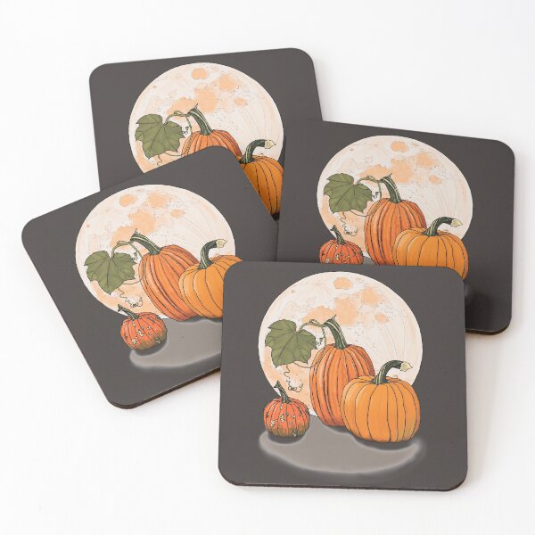 Item preview, Pumpkin Moon  dark background designed and sold by mernstw.