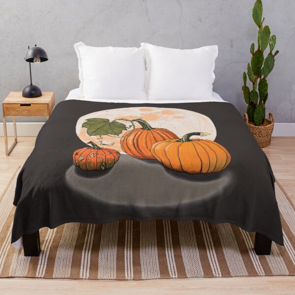 Item preview, Pumpkin Moon  dark background designed and sold by mernstw.