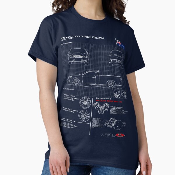 Item preview, FG Falcon XR8 Ute Infographic designed and sold by STunerDesigns.