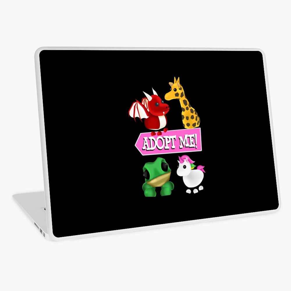 Adopt Me Roblox T Shirtadopt Me Roblox Family Laptop Skin By Hantech Redbubble - 13 best roblox adopt me images in 2020 roblox pictures play