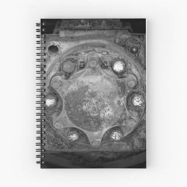 Item preview, Old Train Wheel BW designed and sold by Elisabeth Lucas.