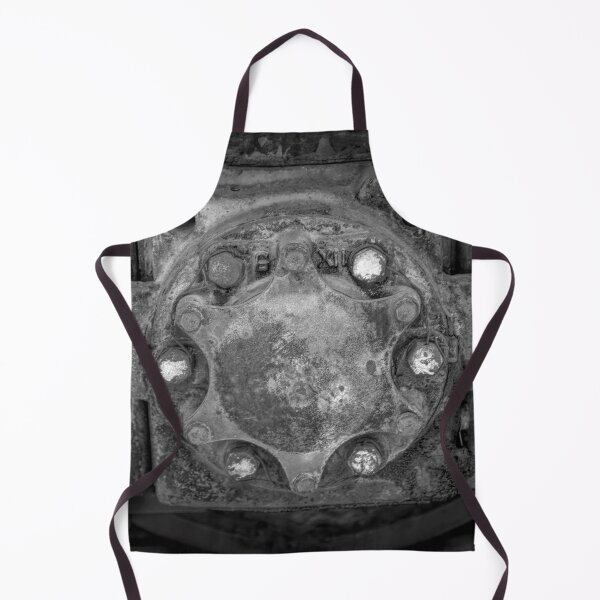 Item preview, Old Train Wheel BW designed and sold by Elisabeth Lucas.