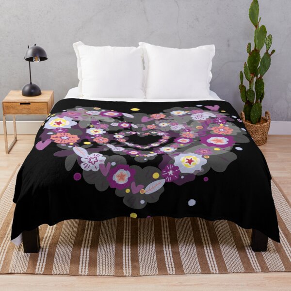 Item preview, 3 hearts of flowers colorful pattern designed and sold by Liza-RKS.