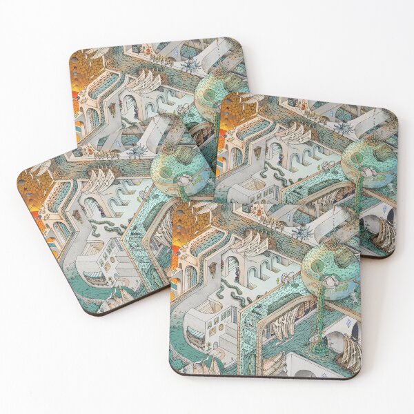 Item preview, Fishing for Escher designed and sold by DragonsLunch.