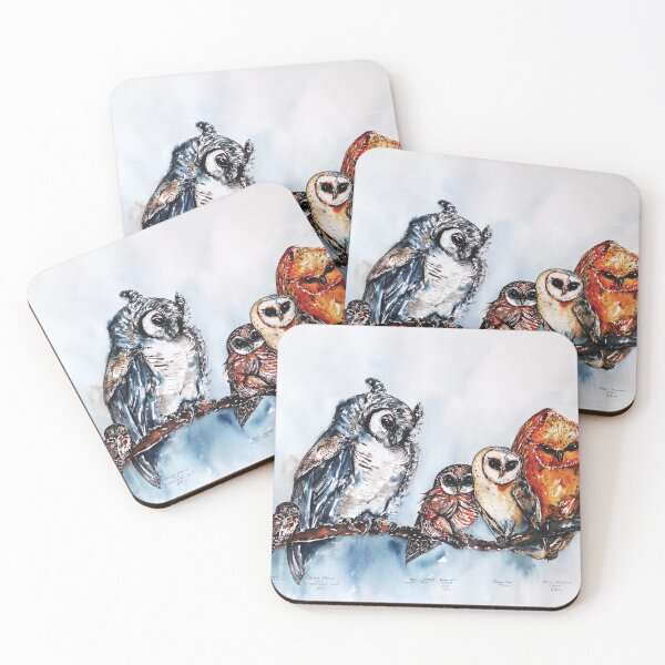Item preview, Southern African Owls, or the Branch of Wisdom designed and sold by TamrynPohlArt.