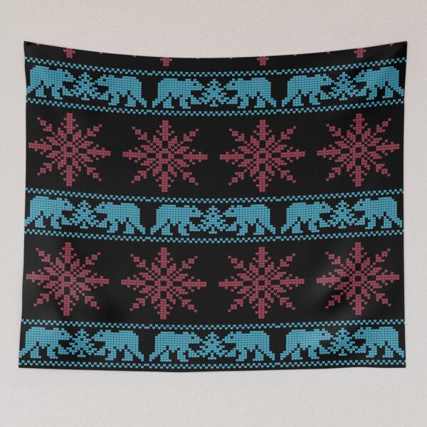 Item preview, Christmas knitting design, snow flake designed and sold by ondrejcreates.