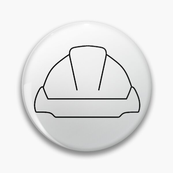 Item preview, Safety Hard Hat Outline designed and sold by Line Design.