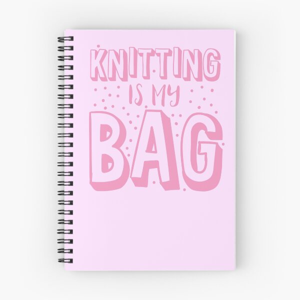 Item preview, KNITTING is my BAG designed and sold by jazzydevil.
