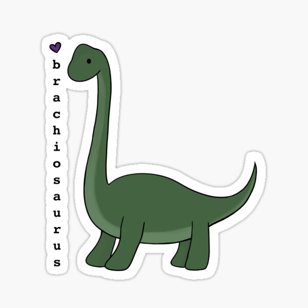 Artikel-Vorschau von Brachiosaurus (Dinosaurier) - KPop Design, designt und verkauft von xohb91.