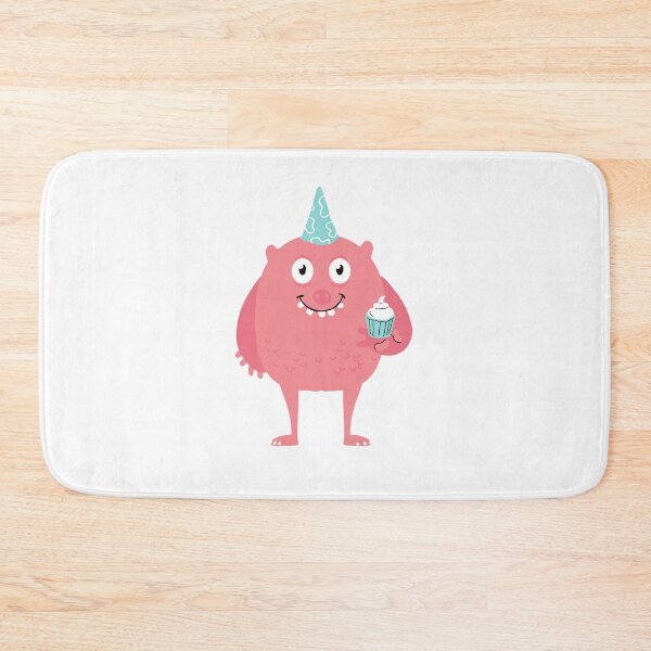 Item preview, Miss Toothy Cupcake Lover Pink Monster designed and sold by wildflowerperks.