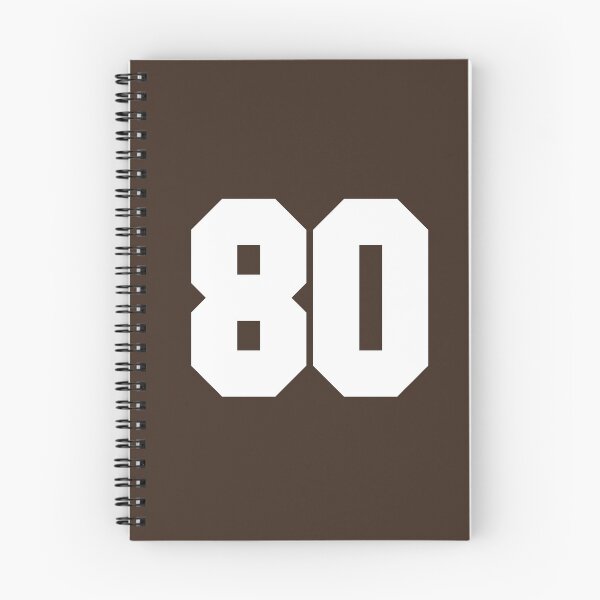 Item preview, 80 Number Cleveland Sports Eighty Brown Jersey designed and sold by HelloFromAja.