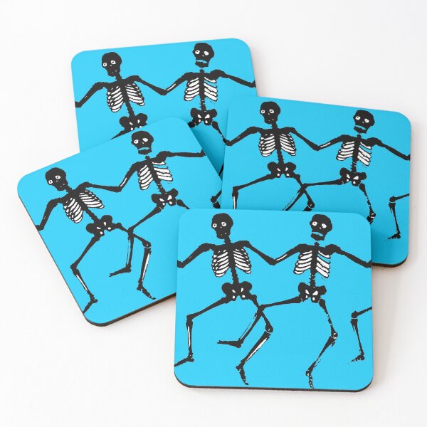 Item preview, Halloween dancing skeletons designed and sold by amrmab.