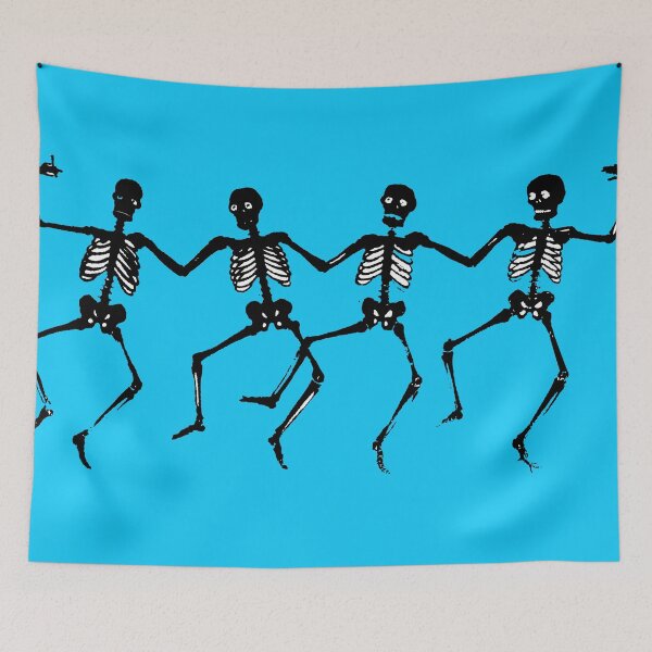 Item preview, Halloween dancing skeletons designed and sold by amrmab.