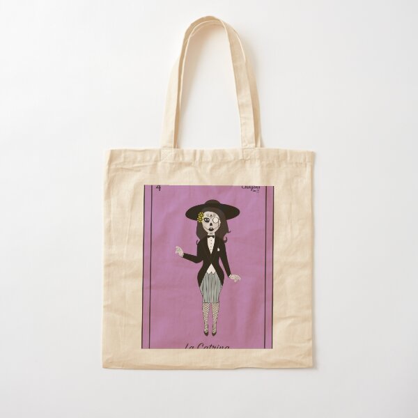 La Catrina Cotton Tote Bag
