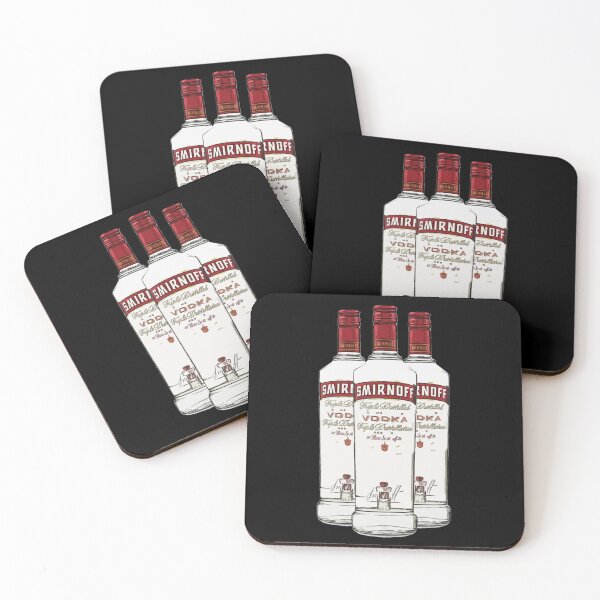 Item preview, Smirnoff Vodka Alcohol Glass Bottle | Gift designed and sold by City Nite.