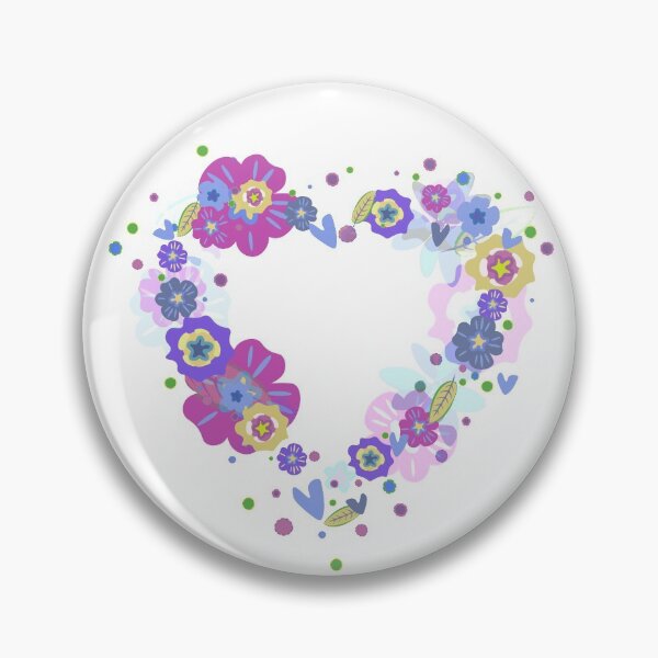 Item preview, Tender heart of flowers. Bright but soft colors pattern. designed and sold by Liza-RKS.