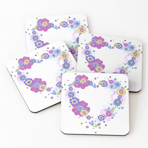 Item preview, Tender heart of flowers. Bright but soft colors pattern. designed and sold by Liza-RKS.