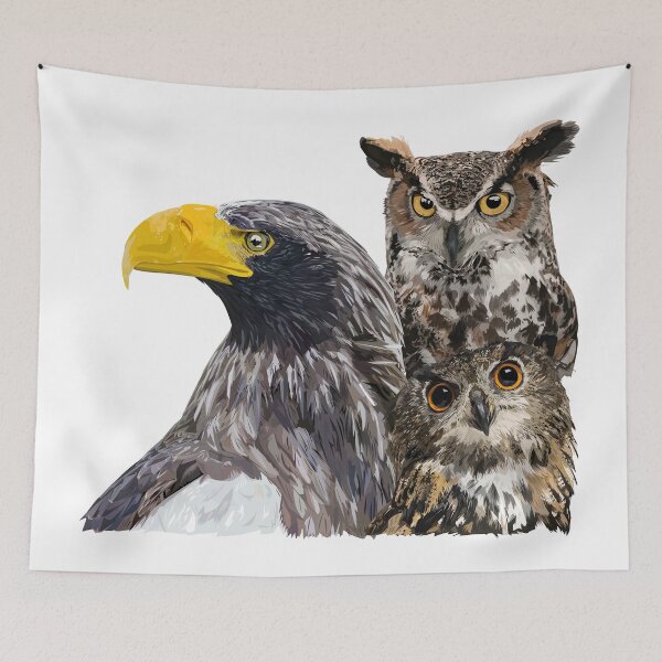 Item preview, Pigargo and Owls designed and sold by obscurite.