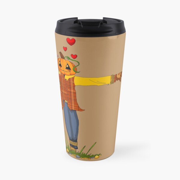 Scarecrow Kiss Travel Coffee Mug