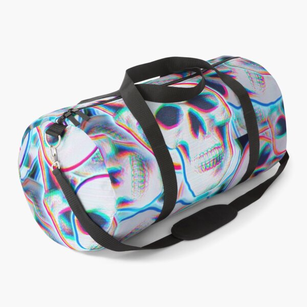 Item preview, Glitch Skull Pattern designed and sold by Dyrk Wyst Redbubble Shop.