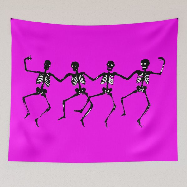 Item preview, Halloween dancing skeletons designed and sold by amrmab.