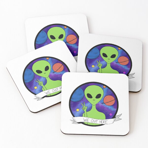 Item preview, We out here alien designed and sold by ChelastAmaro.