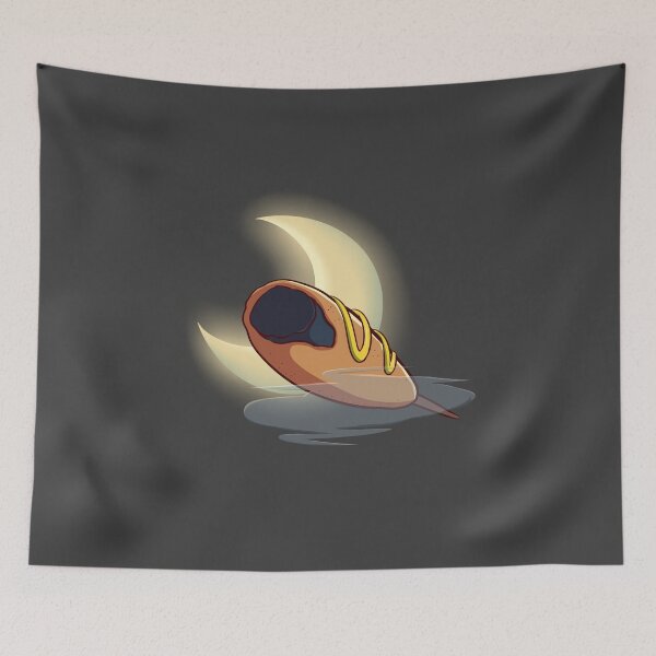 Item preview, Midnight Corndog Snack for Halloween designed and sold by ellione-loire.