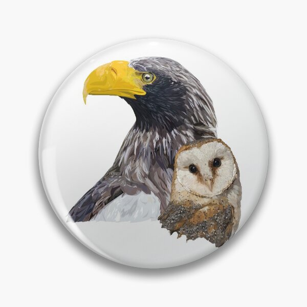 Item preview, Pigargo and Owl designed and sold by obscurite.