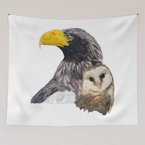 Item preview, Pigargo and Owl designed and sold by obscurite.