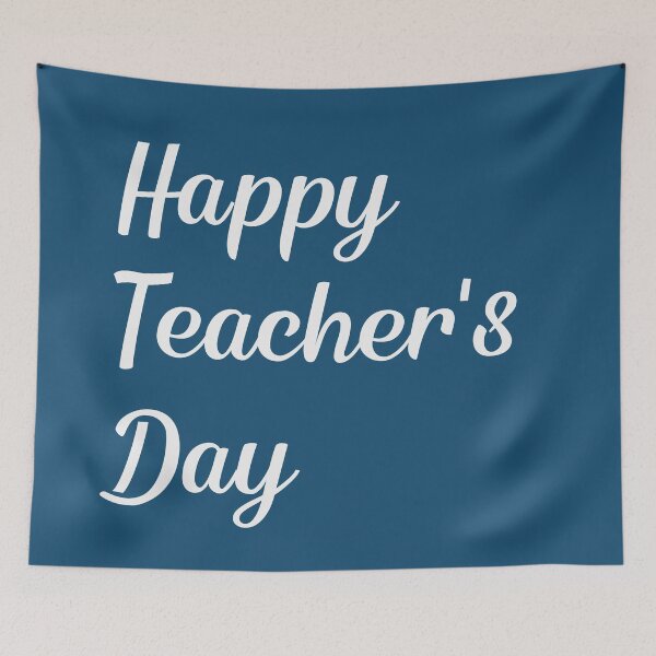Item preview, Happy Teacher Day designed and sold by cation-studio.