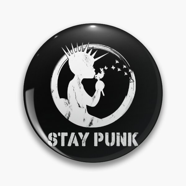 Artikelvorschau, stay punk! Punk rock T-Shirt entworfen und verkauft von bitcam18.