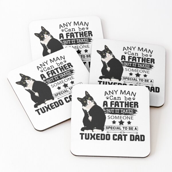 Item preview, Any man can be a father but it takes someone special to be a tuxedo cat dad  designed and sold by ThomasTrump.