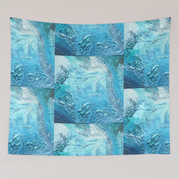 Item preview, Watery Blues designed and sold by Adam Nash.