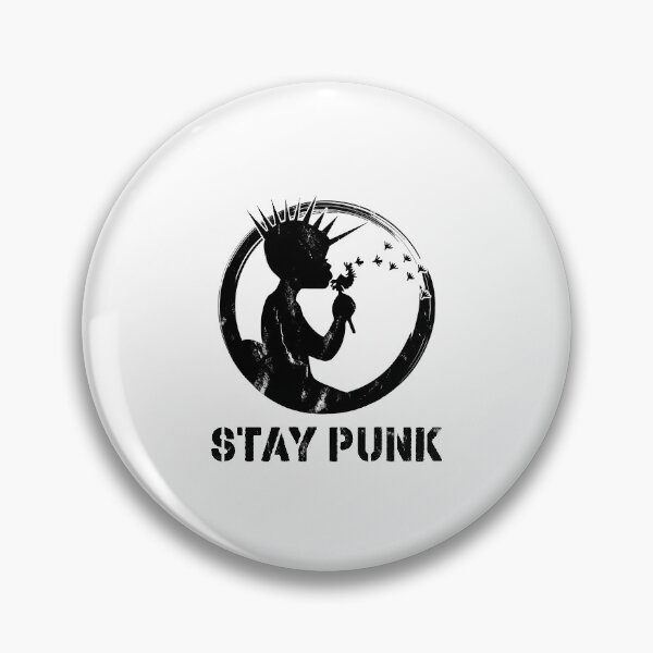 Artikelvorschau, stay punk! Punk rock t-shirt entworfen und verkauft von bitcam18.