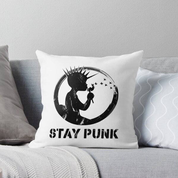 Artikelvorschau, stay punk! Punk rock t-shirt entworfen und verkauft von bitcam18.