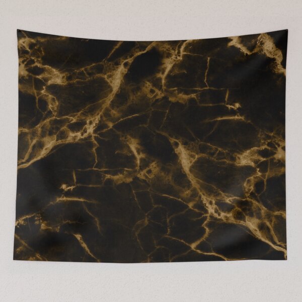 Item preview, Gold Black Marble designed and sold by WOW TeesAndThings.